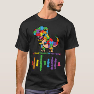 Dancing To A Different Beat Kids Autism Spectrum D T-Shirt