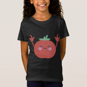 Dancing Tomato Funny Vegan Fruit Lover Dance Summe T-Shirt