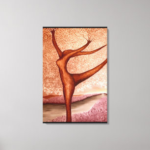 Dancing Tree Canvas Print