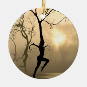 Dancing Trees Ceramic Tree Decoration