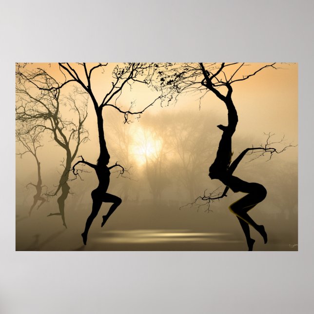 Dancing Trees Poster (Front)