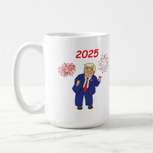 Dancing Trump Design - 2025 Coffee Mug