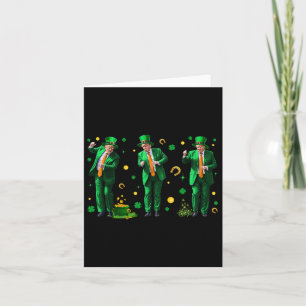 Dancing Trump St. Patrick's Day Card