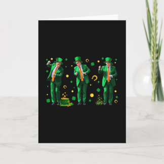 Dancing Trump St. Patrick's Day  Card