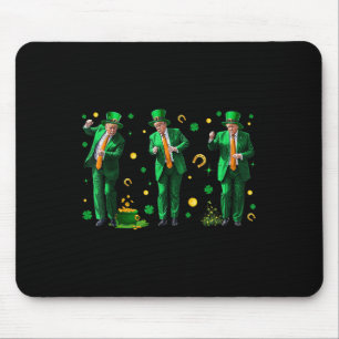 Dancing Trump St. Patricks Day , Uni-adults, Mouse Mat