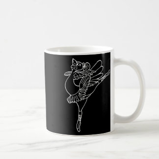 Dancing Turkey Happy Thanksgiving Day Ballet Dance Coffee Mug