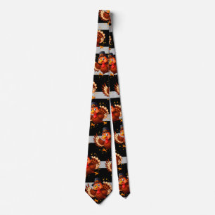 Dancing Turkey Tie