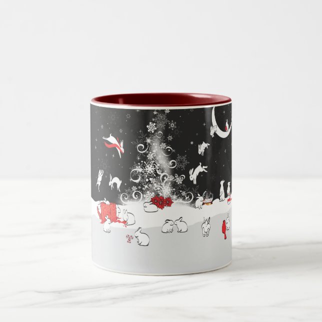 DANCING Two-Tone COFFEE MUG (Center)