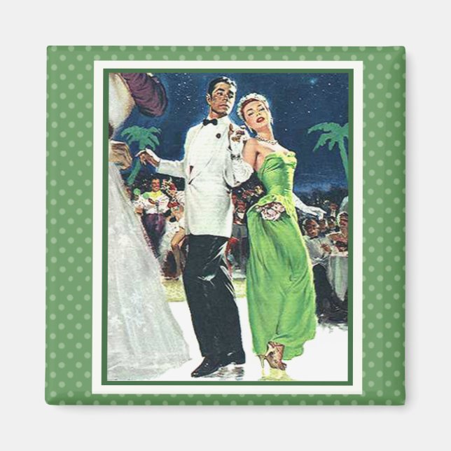 Dancing Under the Stars 1947 Vintage Magnet (Front)