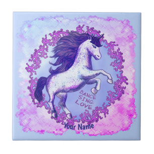 Dancing Unicorn   Tile
