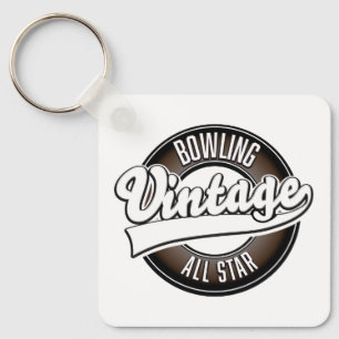 Dancing vintage all star logo key ring