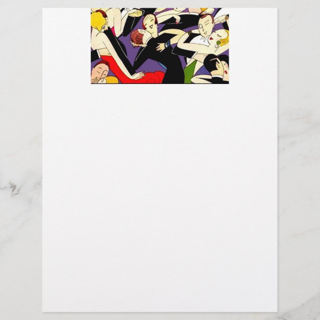 Dancing Vintage Couples (Front)