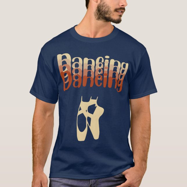 Dancing Vintage funny T-Shirt (Front)