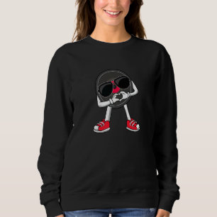 Dancing Vinyl Record LP Collector Heart DJ Party Sweatshirt