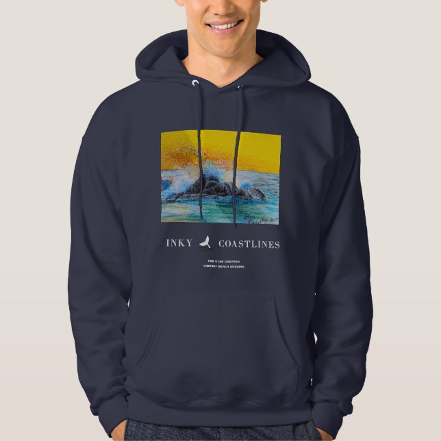Dancing Waves Hoodie (Front)