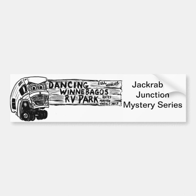 Dancing Winnebago Bumper Sticker (Front)