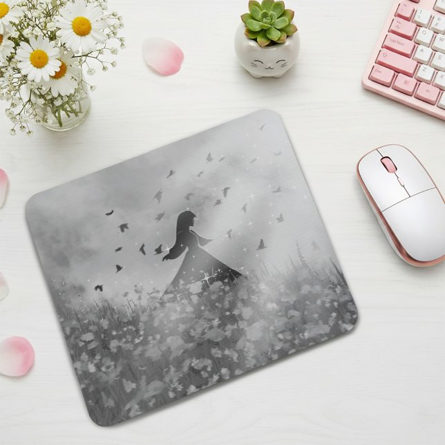 Dancing with birds mouse mat (Creator Uploaded)