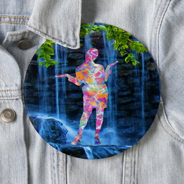 Dancing with Nature Button (In Situ)