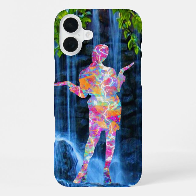 Dancing with Nature iPhone Case (Back)