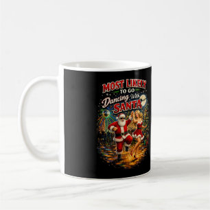 Dancing with Santa Coffee Mug