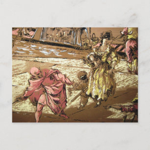 Dancing with the Devil Postcard