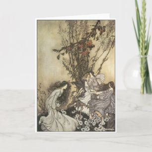 Dancing with the Fairies Card