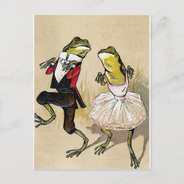 Dancing With the Frogs Postcard (Front)