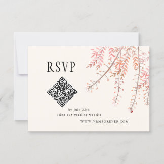 Dancing With The Whisper Of Wind RSVP Card