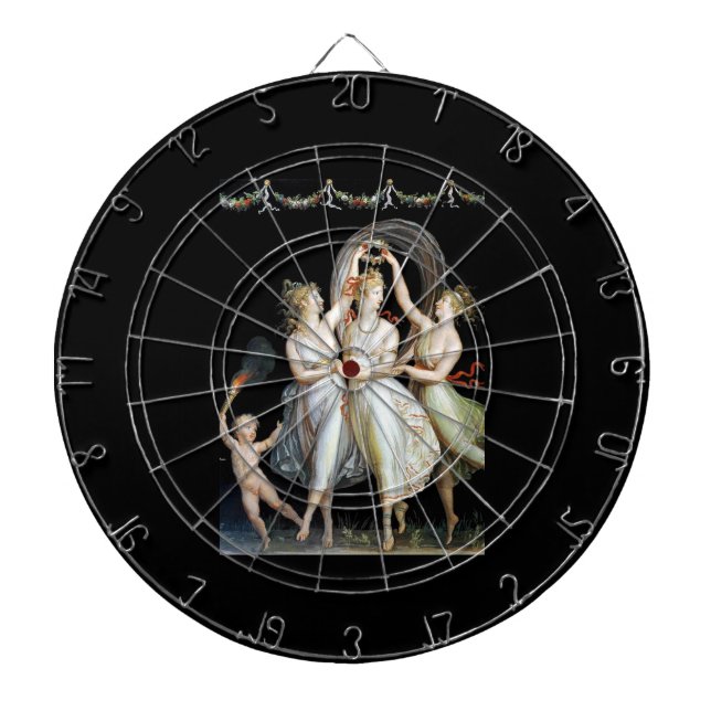 Dancing Women Dartboard (Front)