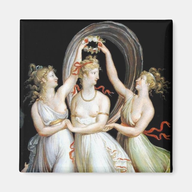 Dancing Women Magnet (Front)