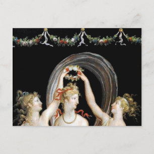 Dancing Women Postcard