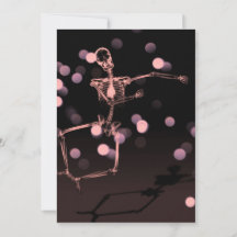 Dancing X-Ray Skeleton - Red
