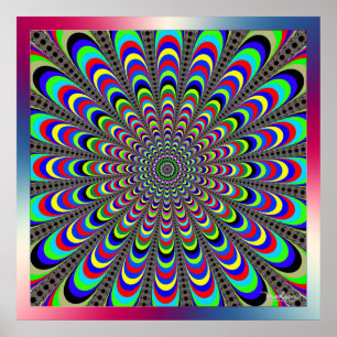 Dancing Yellow Poster