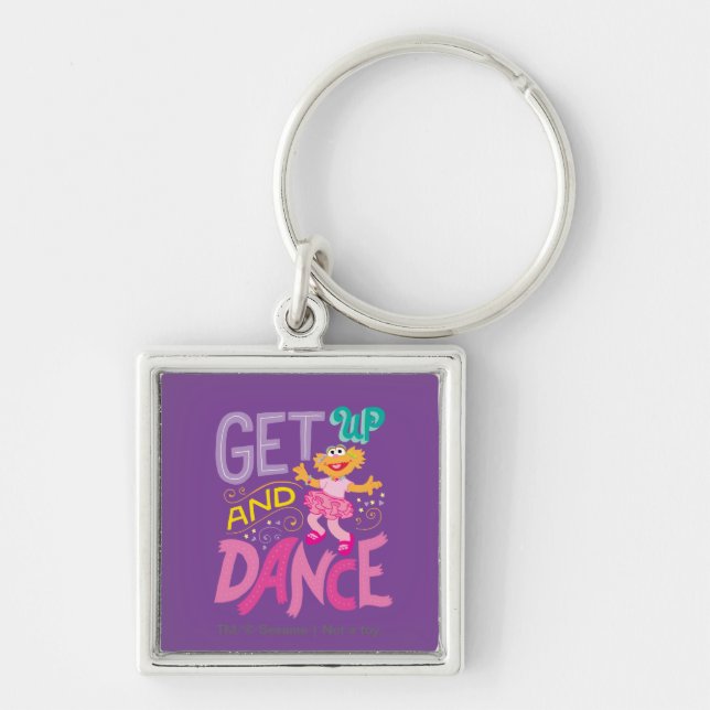 Dancing Zoe Key Ring (Front)