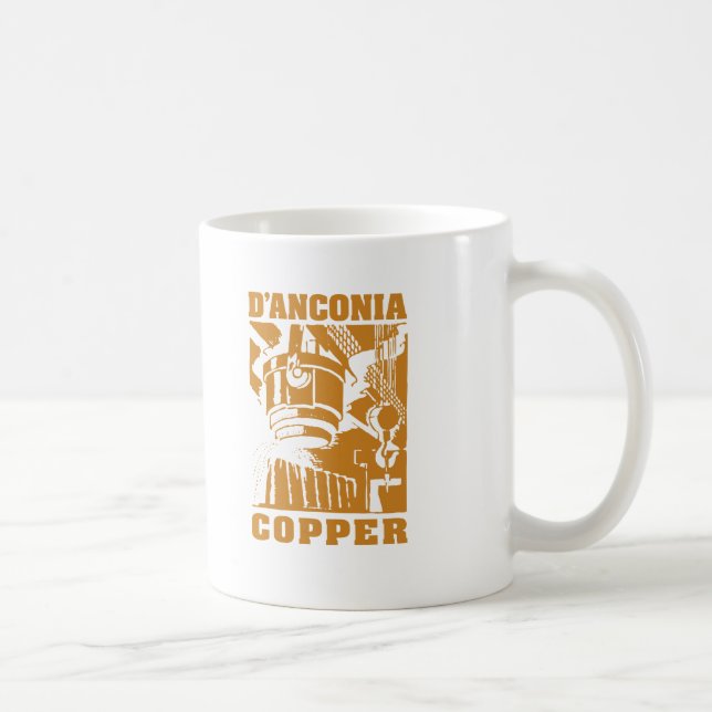 d'Anconia Copper / Copper Logo Coffee Mug (Right)