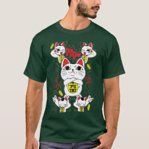 Dandadan Cat Turbo-Granny Cute Anime Manga Cat T-Shirt