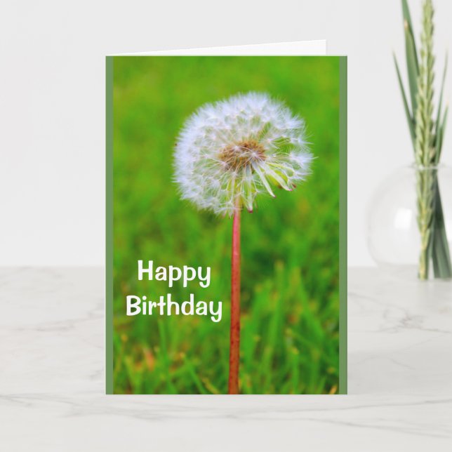 Dande Birthday I'm Not Lion Card (Front)