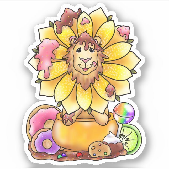 Dande’lion Sugary Sweet Lion Flower | (Front)