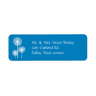 Dandeion Return Address labels