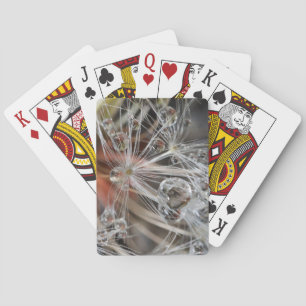 Dandelion Abstract Playing Cards