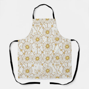 Dandelion All-Over Print Aprons