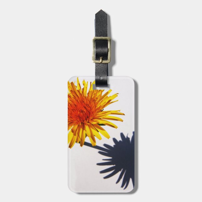 Dandelion and Shadow cd ltcna Luggage Tag (Front Vertical)