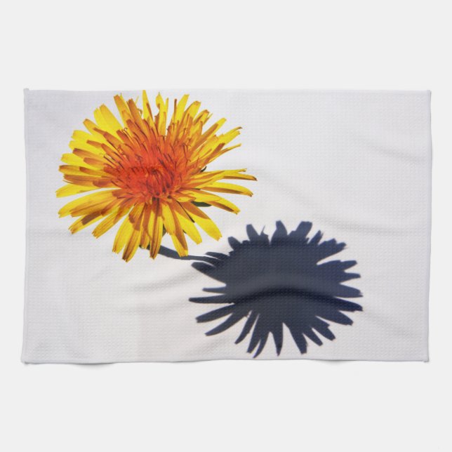 Dandelion and Shadow ktcna Tea Towel (Horizontal)