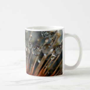 Dandelion and water drops, CA Coffee Mug