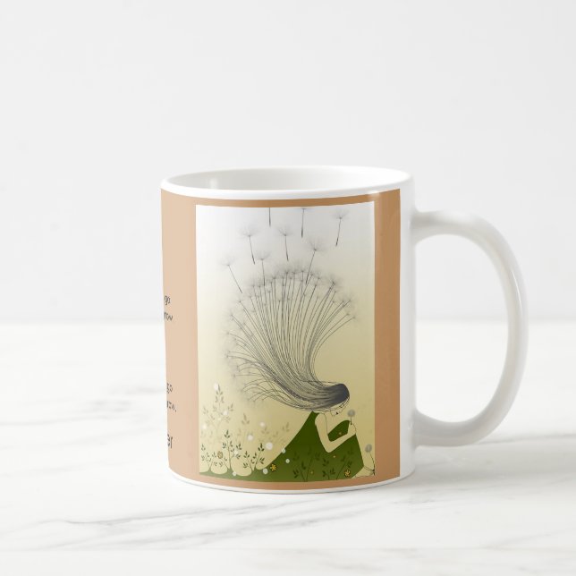 dandelion art work, The Official Military Brat ... Coffee Mug (Right)