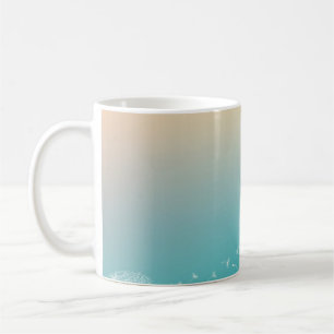 Dandelion background dandelion coffee mug