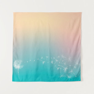 Dandelion background dandelion tapestry