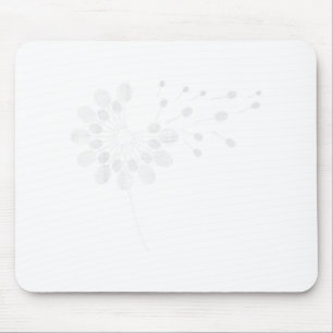 Dandelion Badminton Racket Shirt Badminton Player Mouse Mat
