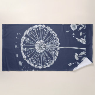 Dandelion Beach Towel