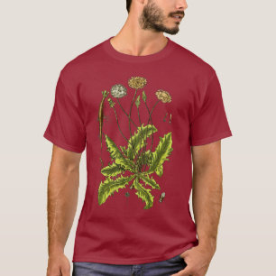 Dandelion Botanical Illustration T-Shirt